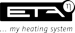 ETA Logo with slogan in black&white/1c